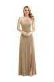 Sleeveless Halter Neck Open Back Stretch Velvet A-Line Semi Formal Evening Dress Online