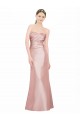Sleeveless Sweetheart Low Back Stretch Satin A-Line Formal Evening Dress Online
