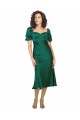 Short Sleeves Sweetheart Low Back Silky Satin A-Line Formal Evening Dress Online