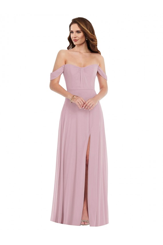 Sleeveless Sweetheart Soft Chiffon A-Line Black Tie Evening Dress Online