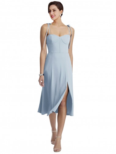 Sleeveless Sweetheart Stretch Crepe A-Line Evening Dress Online