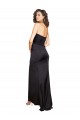 Sleeveless One Shoulder Silky Satin A-Line Evening Dress Online