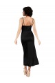 Sleeveless Spaghetti Straps Silky Satin A-Line Formal Evening Dress Online