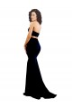 Sleeveless High Neck Low Back Stretch Crepe Mermaid Formal Evening Dress Online