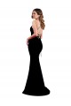 Sleeveless High Neck Low Back Stretch Crepe Mermaid Formal Dress Online