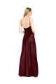 Sleeveless Spaghetti Straps Stretch Satin A-Line Evening Dress Online