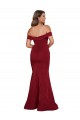 Sleeveless Off the Shoulder Spandex Mermaid Plus Size Formal Evening Dress Online