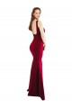 Sleeveless Square Neck Stretch Crepe Mermaid Formal Evening Dress Online