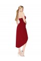 Sleeveless Sweetheart Stretch Crepe Mermaid High Low Evening Dress Online