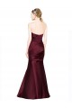 Sleeveless Sweetheart Low Back Satin Mermaid Formal Evening Dress Online