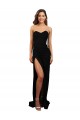 Sleeveless Sweetheart Low Back Stretch Crepe Column Formal Evening Dress Online