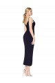 Sleeveless Spaghetti Straps V-Back Stretch Crepe Mermaid Formal Dress Online