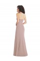 Sleeveless Dusty Pink Sweetheart Stretch Crepe Mermaid Formal Dress Online