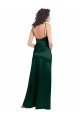 Sleeveless Scoop Neck Open Back Stretch Satin A-Line Formal Evening Dress Online