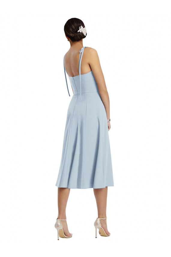 Sleeveless Sweetheart Stretch Crepe A-Line Evening Dress Online