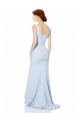Sleeveless Spaghetti Straps Stretch Crepe Mermaid Formal Dress Online