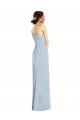 Sleeveless Off the Shoulder Stretch Crepe Trumpet Formal Evening Dress Online