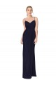 Sleeveless Spaghetti Straps V-Back Soft Chiffon Mermaid Evening Dress Online