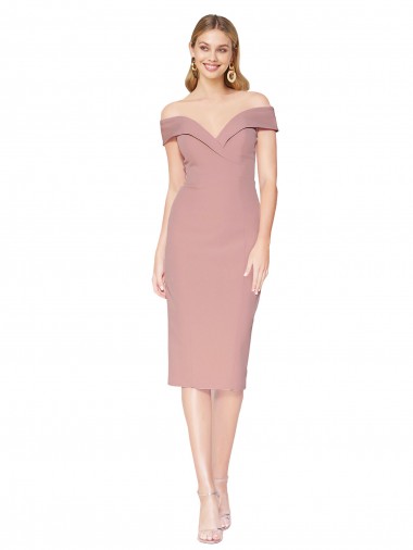 Sleeveless Off the Shoulder Stretch Crepe Mermaid Black Tie Evening Dress Online
