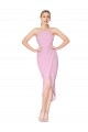 Sleeveless Halter Neck Stretch Crepe Mermaid Evening Gown Online