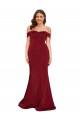 Sleeveless Off the Shoulder Spandex Mermaid Plus Size Formal Evening Dress Online