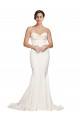 Sleeveless Cowl Neck Low Back Stretch Satin Mermaid Evening Dress Online