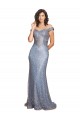 Sleeveless Off the Shoulder Sequin Mermaid Formal Dress Online