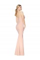 Sleeveless Nude Sweetheart Stretch Crepe Mermaid Formal Dress Online