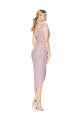 Sleeveless One Shoulder V-Back Soft Chiffon Mermaid High Low Evening Dress Online
