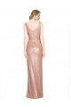 Sleeveless V-Neck Sequin Sheath Evening Dress Online