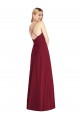 Sleeveless Spaghetti Straps Criss Cross Back Soft Chiffon A-Line Formal Dress Online