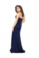 Sleeveless Sweetheart Silky Satin A-Line Formal Evening Dress Online