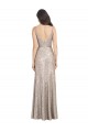 Sleeveless V-Neck V-Back Sparkling Sequin Sheath Formal Evening Dress Online