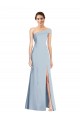 Sleeveless Off the Shoulder Stretch Crepe Trumpet Formal Evening Dress Online