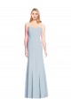 Sleeveless Sweetheart Low Back Stretch Crepe Trumpet Formal Dress Online